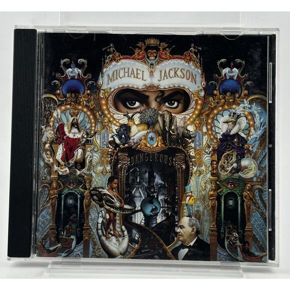 Dangerous Audio CD Michael Jackson FULLY TESTED - Picture 1 of 3